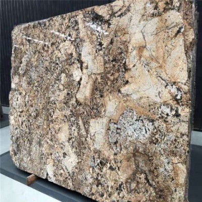 Rustic brown granite countertop prefab from big slabs