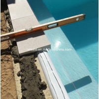 G603 Light Grey Granite for Swimming Pool with Flamed Finishing